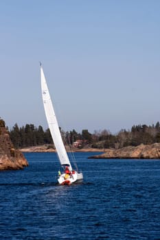 Sailors in the Stockholm archipelago