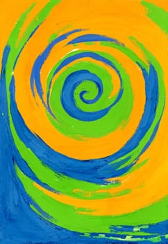 swirl abstract painting background