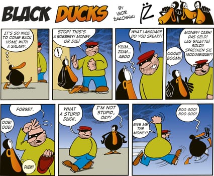 Black Ducks Comic Strip episode 46