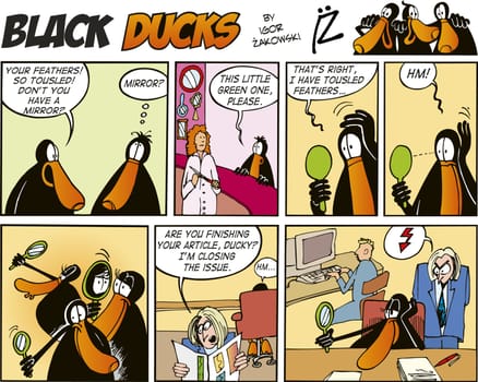 Black Ducks Comic Strip episode 57
