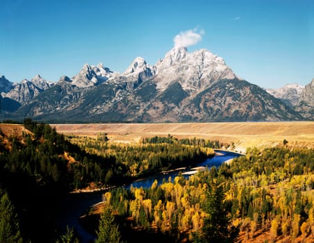 Grand Teton and Snake River, Wyoming