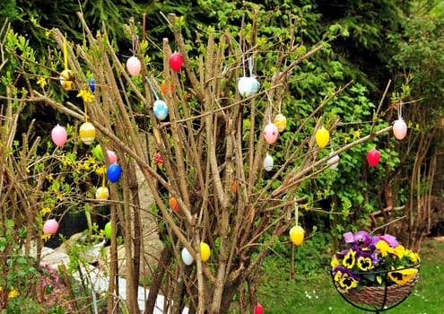 Easter Bunny Flowers Meadow