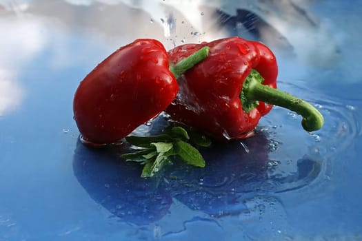 Peppers - red,healthy and delicious