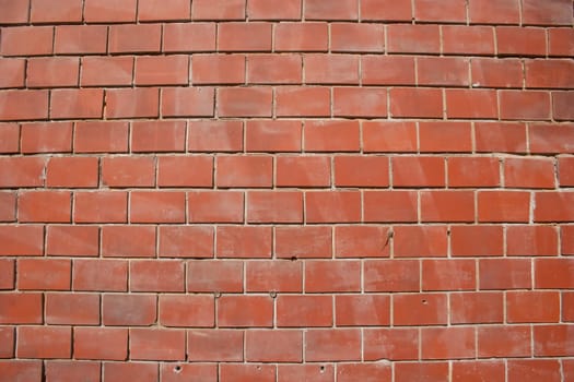 Red brick wall
