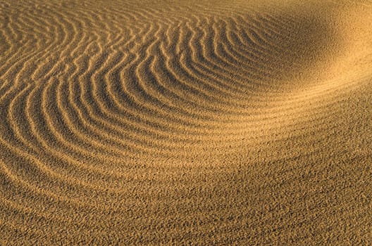 Sand dunes in Gran Canaria