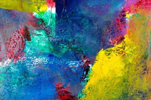 Mixed Media - Painted Background