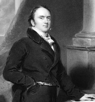 Alexander Baring, 1st Baron Ashburton (1774-1848) on engraving from 1838. British politician and financier. Engraved by R.A.Arlett after a painting by T.Lawrence and published by G.Virtue.