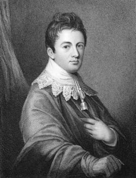 James Wandesford Butler, 1st Marquess of Ormonde  (1777-1838) on engraving from 1830. Irish nobleman and politician. Engraved by Parker after a painting by Comeford and published by Fisher, Son &amp  Co London.