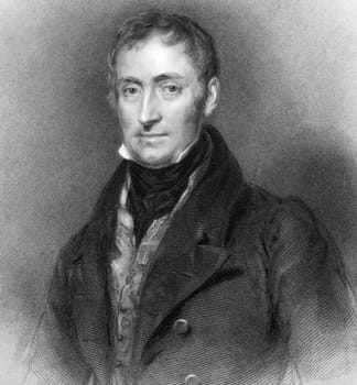 James Archibald Stuart-Wortley-Mackenzie, 1st Baron Wharncliffe (1776-1845) on engraving from 1836. British soldier and politician. Engraved by F.Holl after a painting by H.P.Briggs.