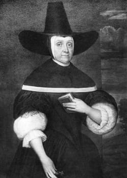 Joan Nixon on engraving from 1905. Engraved after a painting by J.Taylor and published in the Art Journal by Virtue &amp  Co.