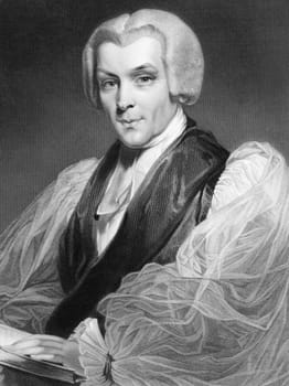 William Howley (1766-1848) on engraving from 1836. Clergyman in the Church of England, Archbishop of Canterbury during 1828-1848. Engraved by H.Robinson after a painting by Owen and published by Virtue &amp  Co.