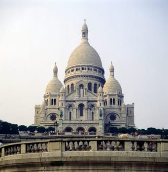 Cathedral Sacre Coeur in Paris