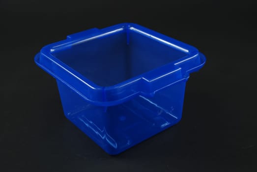 pictures of blue plastic clear containers for storage