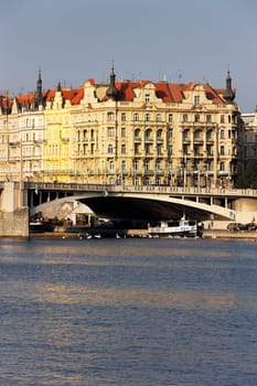 vertical Prague bridge