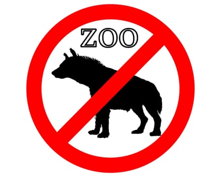 Hyena banned in the zoo