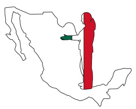 Mexican handshake
