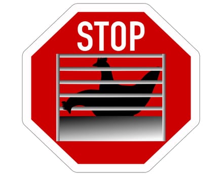 Stop Cage Keeping Chicken