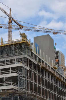 Major construction site