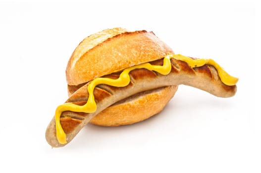 Bratwurst with rolls