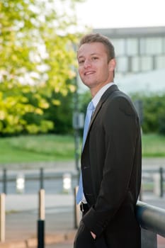 Young business man