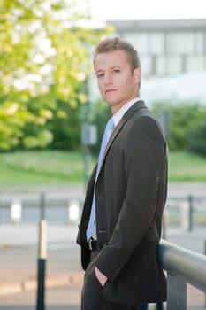Young business man