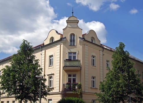 an old building