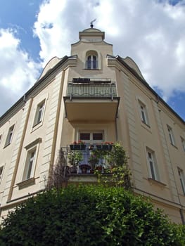 an old building
