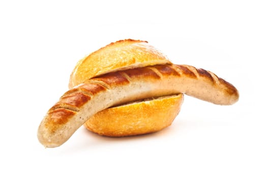 Bratwurst with rolls