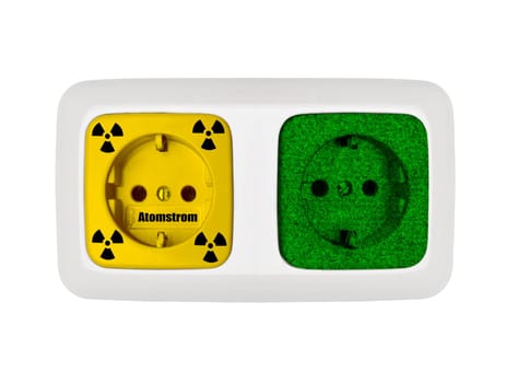 Nuclear power against green electricity