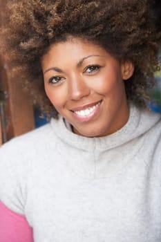 Portrait Of Beautiful Woman