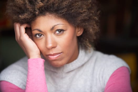 Portrait Of Beautiful Woman