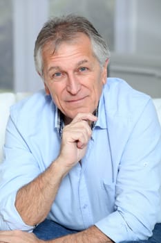 Senior man portrait