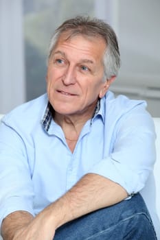 Senior man portrait