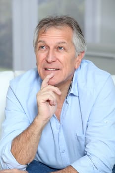 Senior man portrait