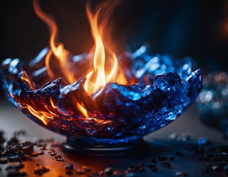 Magic Flame. High quality illustration