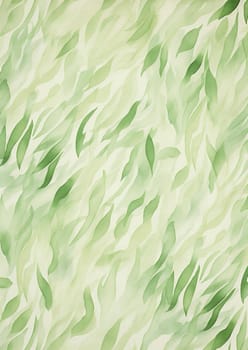Watercolor pattern textile ornament abstract art texture nature leaves background floral wallpaper foliage design seamless plant fabric backdrop summer green branch print illustration garden