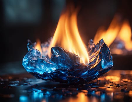Magic Flame. High quality illustration