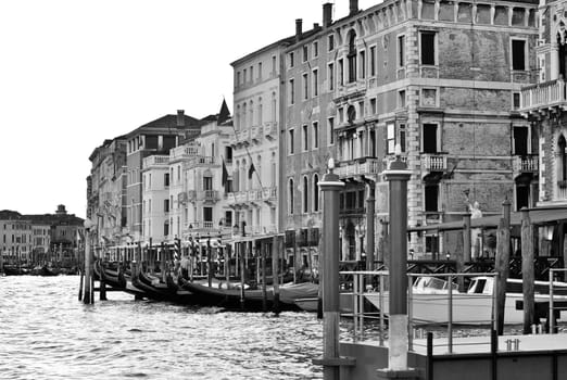 Canalgrande canal in Venice (Venezia), Italy