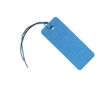 Price tag or address label with string
