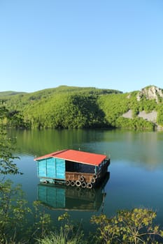 Lake in the mountains,Tara Mountains