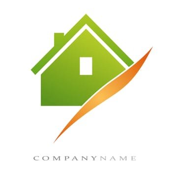 Logotype for housing, with new energies