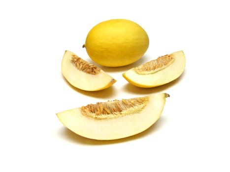 some honeydew melon (Cucumis melo)