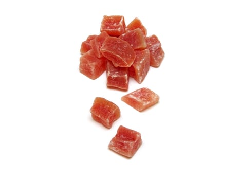 some dried papaya