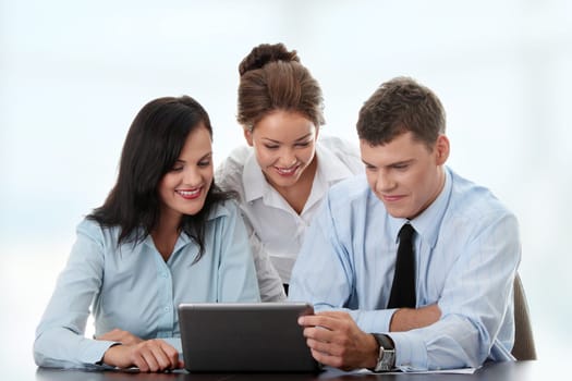 Business team working