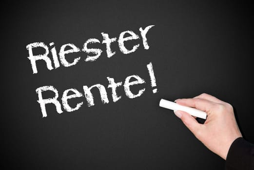Riester pension !