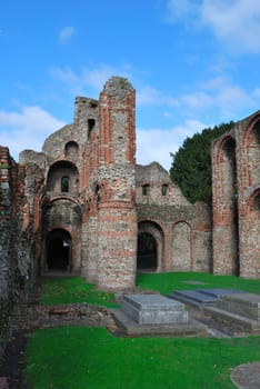 Ruins of Priory in colcherstter