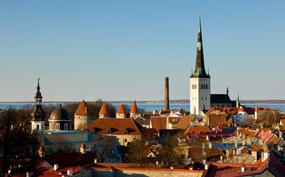 Capital of Estonia, Tallinn is famous for its World Heritage old town walls and cobbled streets. The old town is surrounded by stone walls and distinctive red roofs