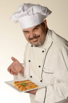 cook with lasagna