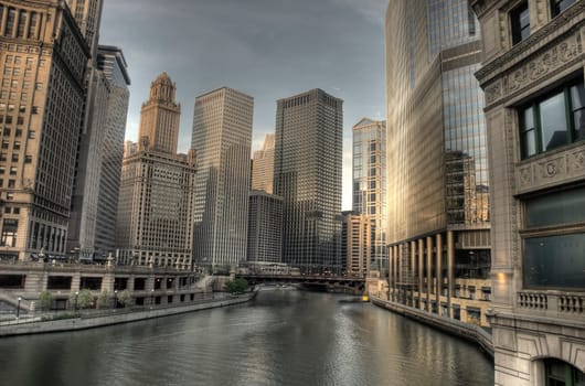 HDR of Downtown Chicago