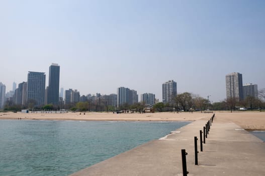 Beach in Chicago